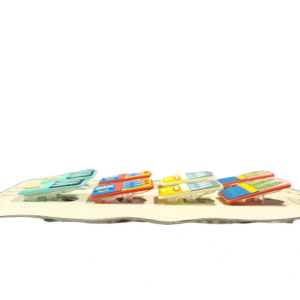 CWC SARDINE Fish-Themed Bag Clips Set/8 with Magnetic Back - Picture 3 of 6